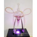 GH080-LT beau verre chicha hookah / pipe shisha / nargile / tuyau d&#39;eau / avec led light / sheesha / narguile